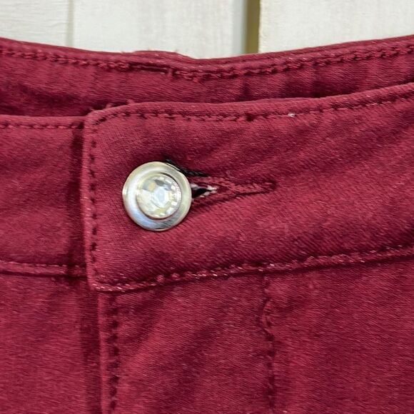 Dream Jeannes Size 12 Quacker Factory Flare Bootcut Stretch - Picture 7 of 13